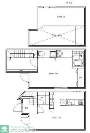 GLACISの物件間取画像